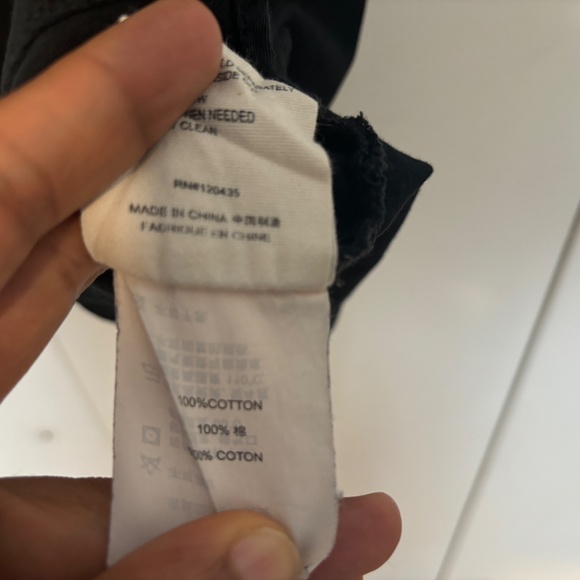 EVISU Black Reverse Logo T-shirt/ tee - Picture 6 of 8